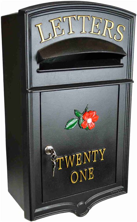 metal letter box manufacturers|b&q letter boxes for walls.